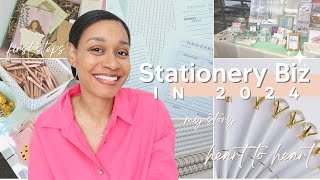 How To Start A Stationery Business In 2024  my story first steps before the products mindset [upl. by Puna]