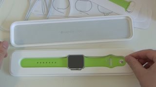 Apple Watch Unboxing und erster Eindruck [upl. by Ellecrad]