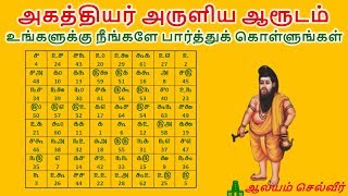 அகத்தியர் அருளிய ஆரூடம்  Siddhar Jothidam in Tamil  Siddhar Arudam Tamil [upl. by Ttezzil]