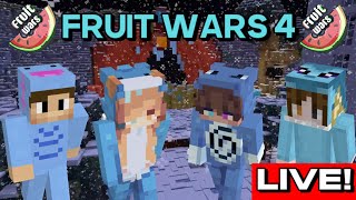 Fruit Wars 4 Minecraft Event w Sadaze Satire amp DaniMilksops LIVE [upl. by Einnahpets]