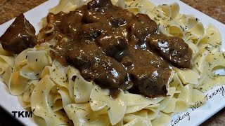 Smothered Beef And Noodles [upl. by Hashim59]