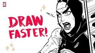 TRY THIS to Draw Comics FASTER [upl. by Romaine250]