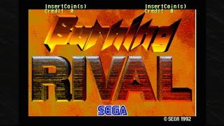 Burning Rival Arcade  Title Screen [upl. by Knitter]