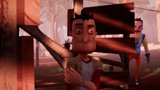 HE FOUND MY CAMERA STASH  Hello Neighbor Full Release Act 3 [upl. by Lorrac]