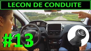 Leçon de conduite 13  Comment rétrograder une vitesse frein moteur [upl. by Wachter]