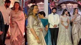 Mahesh Babu Wife Namratha Visuals At Ashish amp advitha Reception  Dil Raju  Tagteluguu [upl. by Nylidnam]