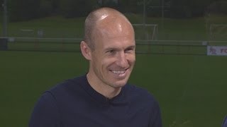 Arjen Robben blickt voraus auf Real [upl. by Brear646]