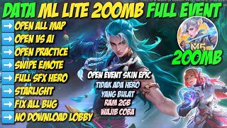 Data ML Lite 200MB Full Event Patch Suyou Terbaru  Mobile Legends Bang Bang [upl. by Haziza]