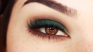 Smokey eyes with Green and Browns makeup tutorial [upl. by Imrots472]