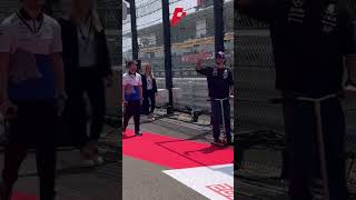 Hamiltons Drivers Parade shorts lewishamilton [upl. by Lalib]