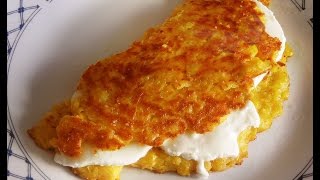 CACHAPAS  Venezuelan Corn Pancakes  traditional recipe for side dish [upl. by Shane]