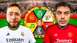 SFIDA ME RULETË EKIPET E RONALDOS  FIFA 25 [upl. by Eibbob]