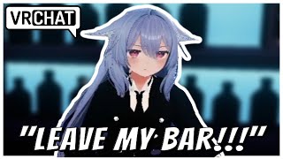 VR Bar Employee Meltdown  VRChat Trolling [upl. by Quintus]