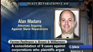 Slave Reparations Case Oral Arguments [upl. by Lledualc]