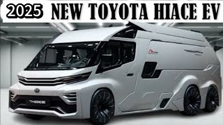 Toyota Hiace 2025  Technology and Safety Features [upl. by Ehc455]