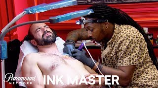 Naturescape Tattoos Elimination Official Highlight  Ink Master Grudge Match Season 11 [upl. by Zandra]