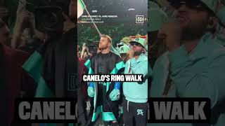 CANELOS RING WALK 🤩🔥 [upl. by Odlonyer]