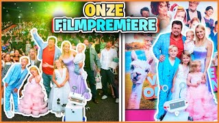 EXTREEM VEEL FANS BiJ ONZE 2DE FiLMPREMiERE 😱❣️ Vakantie Op Stelten  Bellinga Vlog 2887 [upl. by Adehsor]