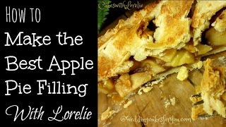 Best Apple Pie Filling Recipe [upl. by Jer632]