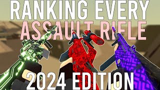 ranking EVERY ASSAULT RIFLE 2024 EDITION in phantom forces [upl. by Cynthie]