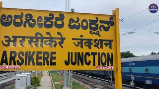 arsikere railway stationಅರಸೀಕೆರೆ ರೈಲು ನಿಲ್ದಾಣ arasivarthe ಅರಸಿವಾರ್ತೆ indian railway [upl. by Gader]