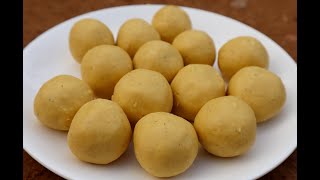 பொட்டுக்கடலை உருண்டை  Pottukadalai Ladoo Recipe in Tamil  Roasted gram Ladoo [upl. by Anasor]