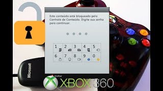 Como remover Senha parental xbox 360 [upl. by Alejoa]