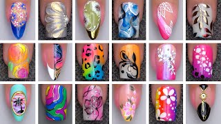 20 Best Nails Art Tutorial  New Nails Art Ideas 2024 Compilation  Olad Beauty [upl. by Ehrman306]