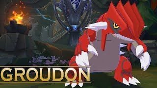 GROUDON CHOGATH  Pokémon  League of Legends Custom Skin [upl. by Neelrihs963]