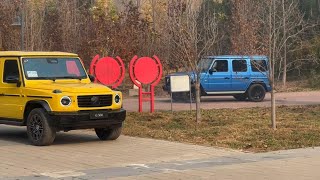 360 GTurn  Mercedes GClass vs BYD Yangwang U8 vs Changan Deepal G318 vs SAIC Baojun [upl. by Seidnac57]