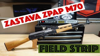 Zastava ZPAP M70 Field Strip [upl. by Oznofla]