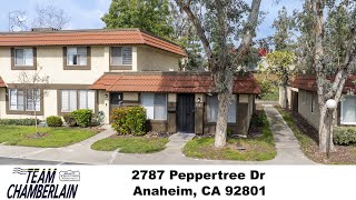 2787 W Peppertree Dr Anaheim CA 92801 [upl. by Christy]