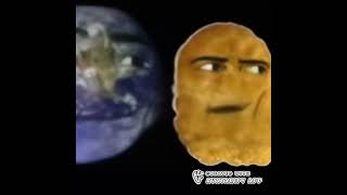 Man face earth and nugget meme made by me [upl. by Dnomsaj]