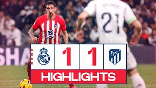 HIGHLIGHTS  Real Madrid 11 Atlético de Madrid [upl. by Ennairod]