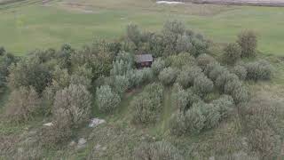 Drone vliegen over de Mokkebank vis en vogelcentrum 29092024 1651 [upl. by Halet]