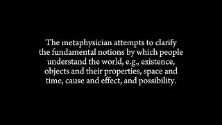 METAPHYSICS Philosophy [upl. by Muire]