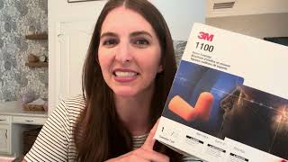 Review of 3M Foam Ear Plugs  Earplugs for Sound Sleeping [upl. by Steady]