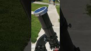 Mirando el SOL con Telescopio y filtro solar [upl. by Ranger188]