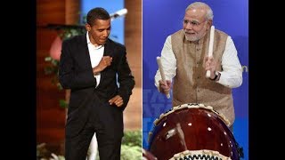 Modi and Donald trump dancing video Masole goisilug made With Viva Video maker [upl. by Gnen]