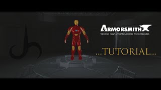 Armorsmith Tutorial Part 1 [upl. by Attolrac]