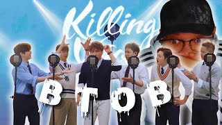 My First Time Listening To BTOB Killing Voice [upl. by Aisatnaf490]