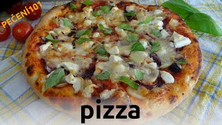 Domácí křupavá pizza  videorecept [upl. by Ainit]