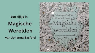 Magische werelden van Johanna Basford Dutch adultcoloringchannel [upl. by Hotze]