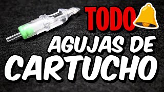 ✅ AGUJAS DE CARTUCHO PARA TATUAR ■ Tipos características clases [upl. by Assirialc828]