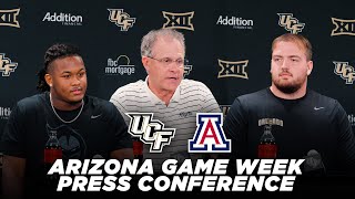 UCF Football Arizona Game Week Press Conference [upl. by Orecul]