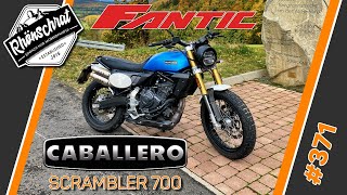 Probefahrt  Fantic Caballero Scrambler 700  №371 [upl. by Rame]