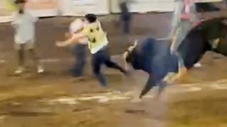 This Week In Nosara 25 Local surfers bulls amp bullriders all charging hard Bull strikes back [upl. by Yddur413]