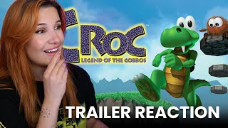 Croc Legend of Gobbos Remaster  NEW Trailer Reaction [upl. by Ainuj]