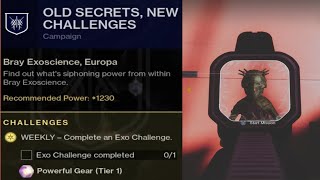 Old Secrets New Challenges Bray Exoscience Europa [upl. by Hackett277]