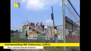 19930704  Voorbereiding WK fietscross FCV dn Urste 547 [upl. by Anyt]